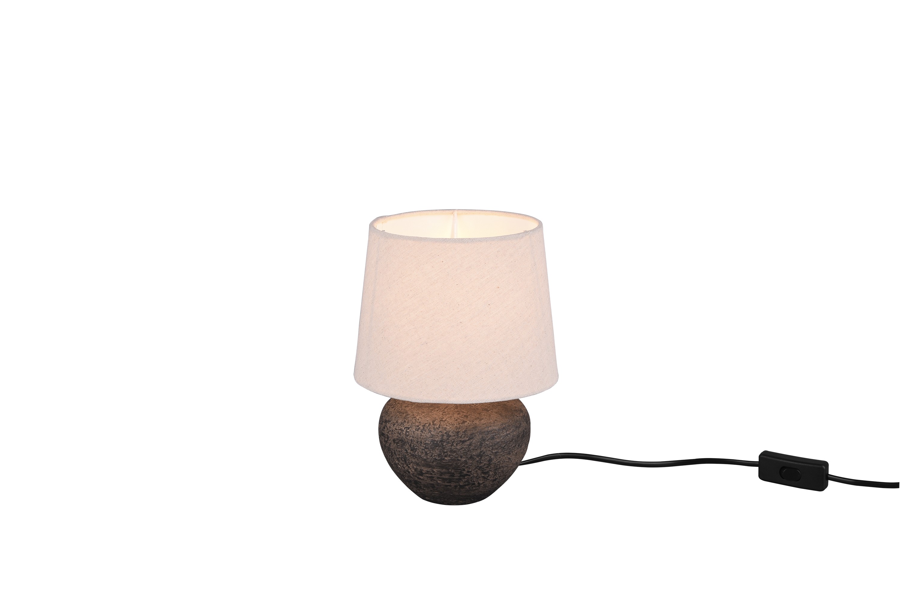 Lou bordslampa 18cm E14 brun Brun