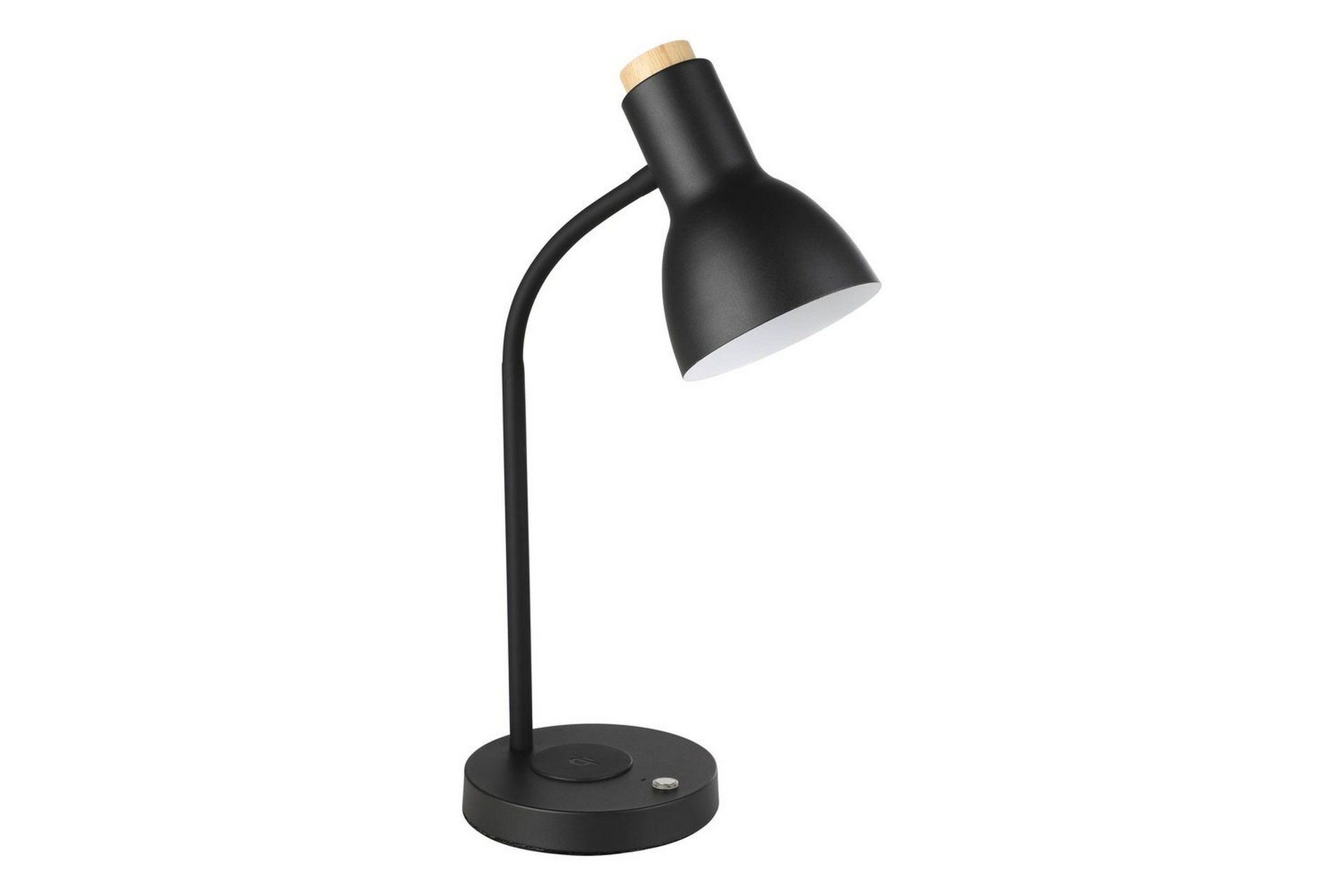 Bordslampa Eglo Veradal-Qi med Touch - Svart/Brun