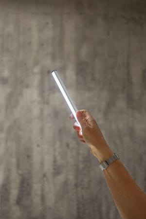 LED-lampa Functional Make Up Light 21 cm Uppladdningsbar 3-stegsdimring - Silver - Belysning - Glödlampor & ljuskällor - LED belysning
