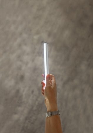 LED-lampa Functional Make Up Light 21 cm Uppladdningsbar 3-stegsdimring - Silver - Belysning - Glödlampor & ljuskällor - LED belysning