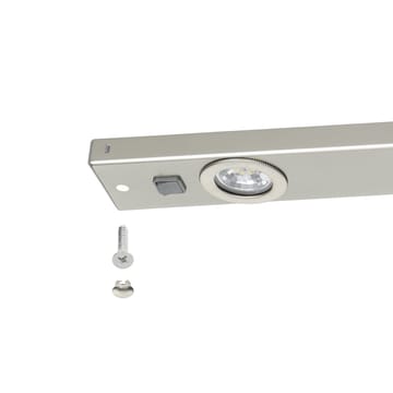 Skåplampa Kob - Matt nickel - Belysning - Lampor & belysning inomhus - Möbelbelysning & integrerad belysning - Skåpbelysning & bänkbelysning