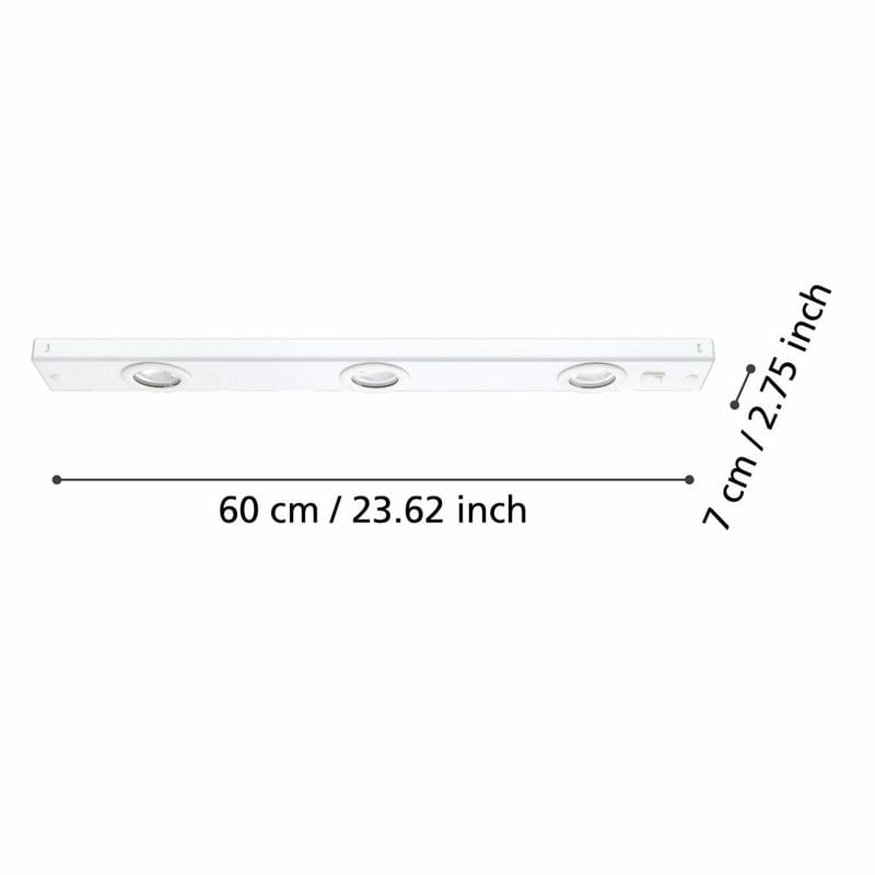 Skåplampa Kob - Vit - Belysning - Lampor & belysning inomhus - Möbelbelysning & integrerad belysning - Skåpbelysning & bänkbelysning