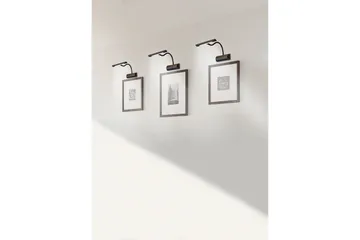 Curtis LED Vägglampa mattsvart - Matt svart - Belysning - Lampor & belysning inomhus - Möbelbelysning & integrerad belysning - Tavelbelysning