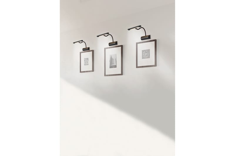 Curtis LED Vägglampa mattsvart - Matt svart - Belysning - Lampor & belysning inomhus - Möbelbelysning & integrerad belysning - Tavelbelysning