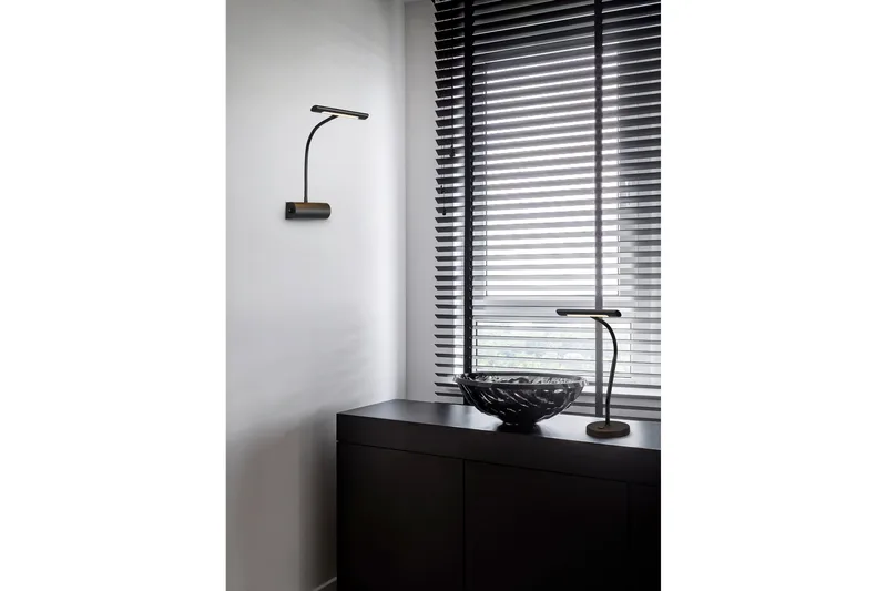 Curtis LED Vägglampa mattsvart - Matt svart - Belysning - Lampor & belysning inomhus - Möbelbelysning & integrerad belysning - Tavelbelysning