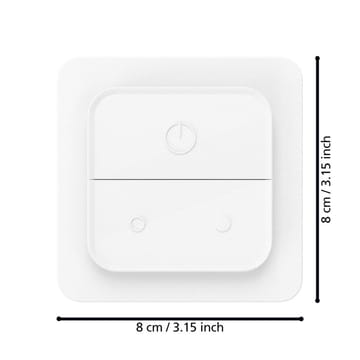 Väggströmställare Connect - 8 cm - Belysning - Lampor & belysning inomhus - Möbelbelysning & integrerad belysning - Tavelbelysning