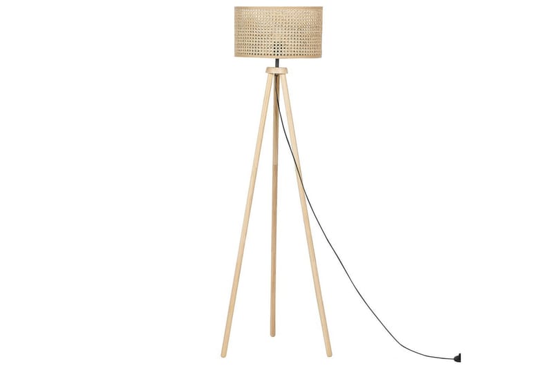 Makronisos Golvlampa 150 cm - Ljus trä - Belysning - Lampor & belysning inomhus - Golvlampa