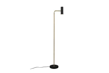 Marley golvlampa GU10 mattmässing/ mattsvart - Mässing/Matt svart - Belysning - Lampor & belysning inomhus - Golvlampa