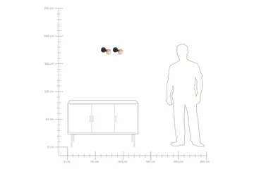 Milabo Spotlight 2 st G9 - Svart/Koppar - Belysning - Lampor & belysning inomhus - Hall lampa