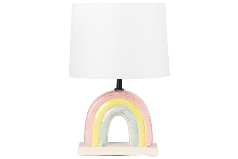 Natni Bordslampa 42 cm E27, Flerfärgad