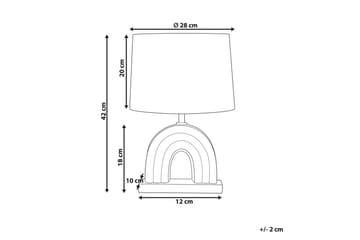 Natni Bordslampa 42 cm E27 - Flerfärgad - Belysning - Lampor & belysning inomhus - Bordslampa