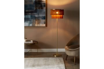 Naxte Golvlampa 137 cm - Guld/Brun - Belysning - Lampor & belysning inomhus - Golvlampa