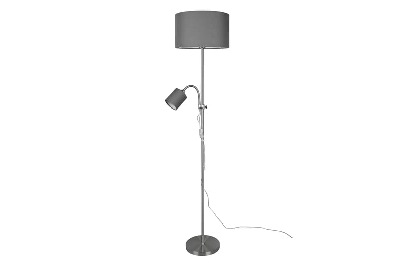 Owen golvlampa E27+E14 grå - Grå - Belysning - Lampor & belysning inomhus - Golvlampa