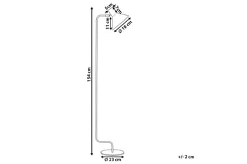 Paksli Golvlampa 154 cm - Orange - Belysning - Lampor & belysning inomhus - Golvlampa