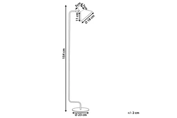 Paksli Golvlampa 154 cm - Orange - Belysning - Lampor & belysning inomhus - Golvlampa