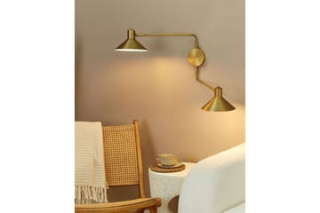 Paleki Vägglampa E27 E27 - Guld - Belysning - Lampor & belysning inomhus - Vägglampa - Väggarmatur