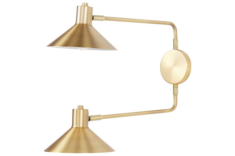 Paleki Vägglampa E27 E27 - Guld - Belysning - Lampor & belysning inomhus - Vägglampa - Väggarmatur