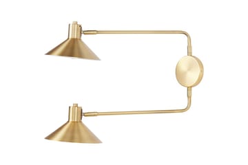 Paleki Vägglampa E27 E27 - Guld - Belysning - Lampor & belysning inomhus - Vägglampa - Väggarmatur
