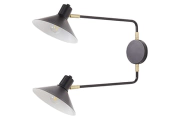 Paleki Vägglampa E27 - Svart - Belysning - Lampor & belysning inomhus - Vägglampa - Väggarmatur