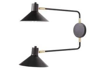 Paleki Vägglampa E27 - Svart - Belysning - Lampor & belysning inomhus - Vägglampa - Väggarmatur