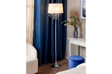 Pianose Golvlampa 165 cm - Silver/Vit - Belysning - Lampor & belysning inomhus - Golvlampa