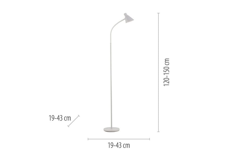 Pixie Just Light Golvlampa - White - Belysning - Lampor & belysning inomhus - Golvlampa