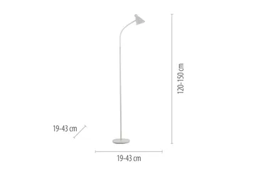 Pixie Just Light Golvlampa - White - Belysning - Lampor & belysning inomhus - Golvlampa