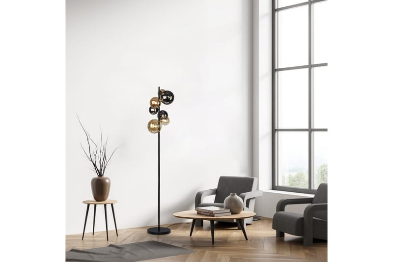 Popsicle Paul Neuhaus Golvlampa - Black - Belysning - Lampor & belysning inomhus - Golvlampa
