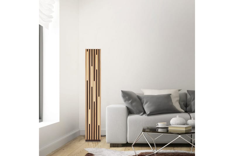 Q-Akustik Paul Neuhaus Golvlampa - Wood - Belysning - Lampor & belysning inomhus - Golvlampa