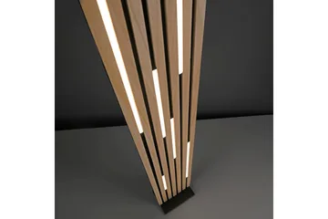 Q-Akustik Paul Neuhaus Golvlampa - Wood - Belysning - Lampor & belysning inomhus - Golvlampa