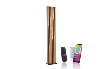 Q-Akustik Paul Neuhaus Golvlampa - Wood - Belysning - Lampor & belysning inomhus - Golvlampa