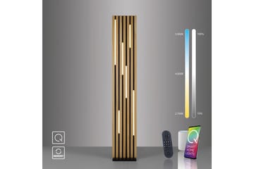 Q-Akustik Paul Neuhaus Golvlampa - Wood - Belysning - Lampor & belysning inomhus - Golvlampa