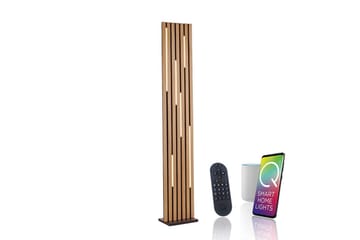 Q-Akustik Paul Neuhaus Golvlampa - Wood - Belysning - Lampor & belysning inomhus - Golvlampa