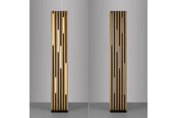 Q-Akustik Paul Neuhaus Golvlampa - Wood - Belysning - Lampor & belysning inomhus - Golvlampa