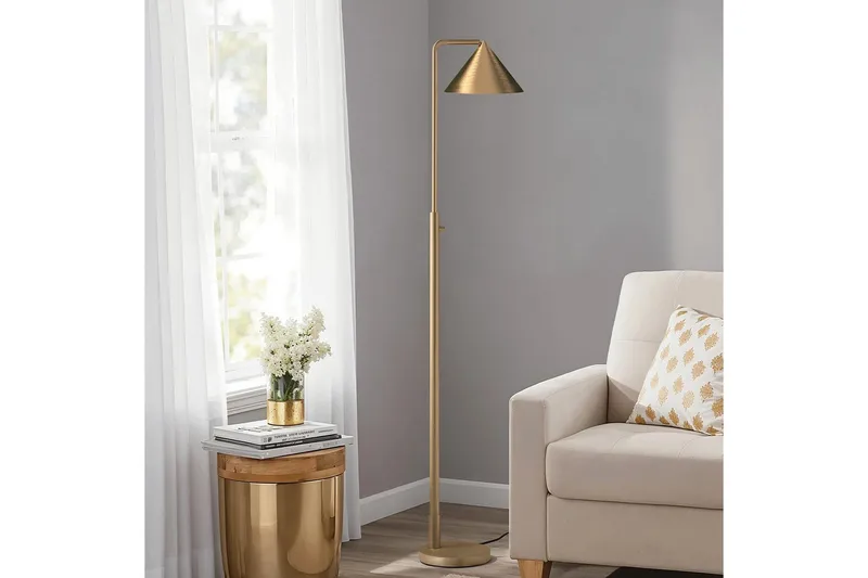 Remyck Alora Mood Golvlampa - GOLD - Belysning - Lampor & belysning inomhus - Golvlampa