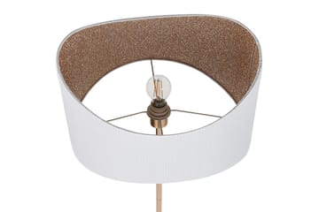 Sancalvo Golvlampa 153 cm - Guld/Vit - Belysning - Lampor & belysning inomhus - Golvlampa