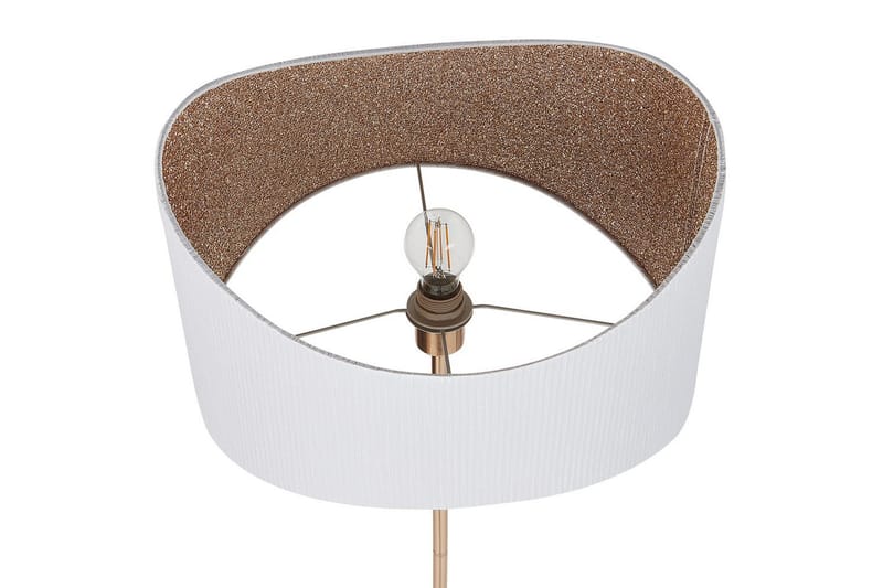Sancalvo Golvlampa 153 cm - Guld/Vit - Belysning - Lampor & belysning inomhus - Golvlampa