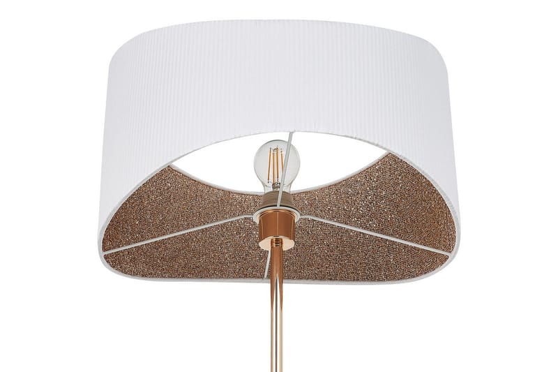 Sancalvo Golvlampa 153 cm - Guld/Vit - Belysning - Lampor & belysning inomhus - Golvlampa
