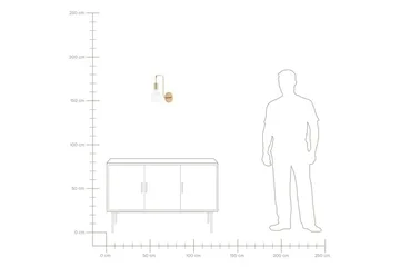 Savenay Vägglampa E27 - Guld - Belysning - Lampor & belysning inomhus - Vägglampa - Väggarmatur