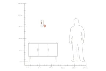 Savenay Vägglampa E27 - Koppar - Belysning - Lampor & belysning inomhus - Vägglampa - Väggarmatur