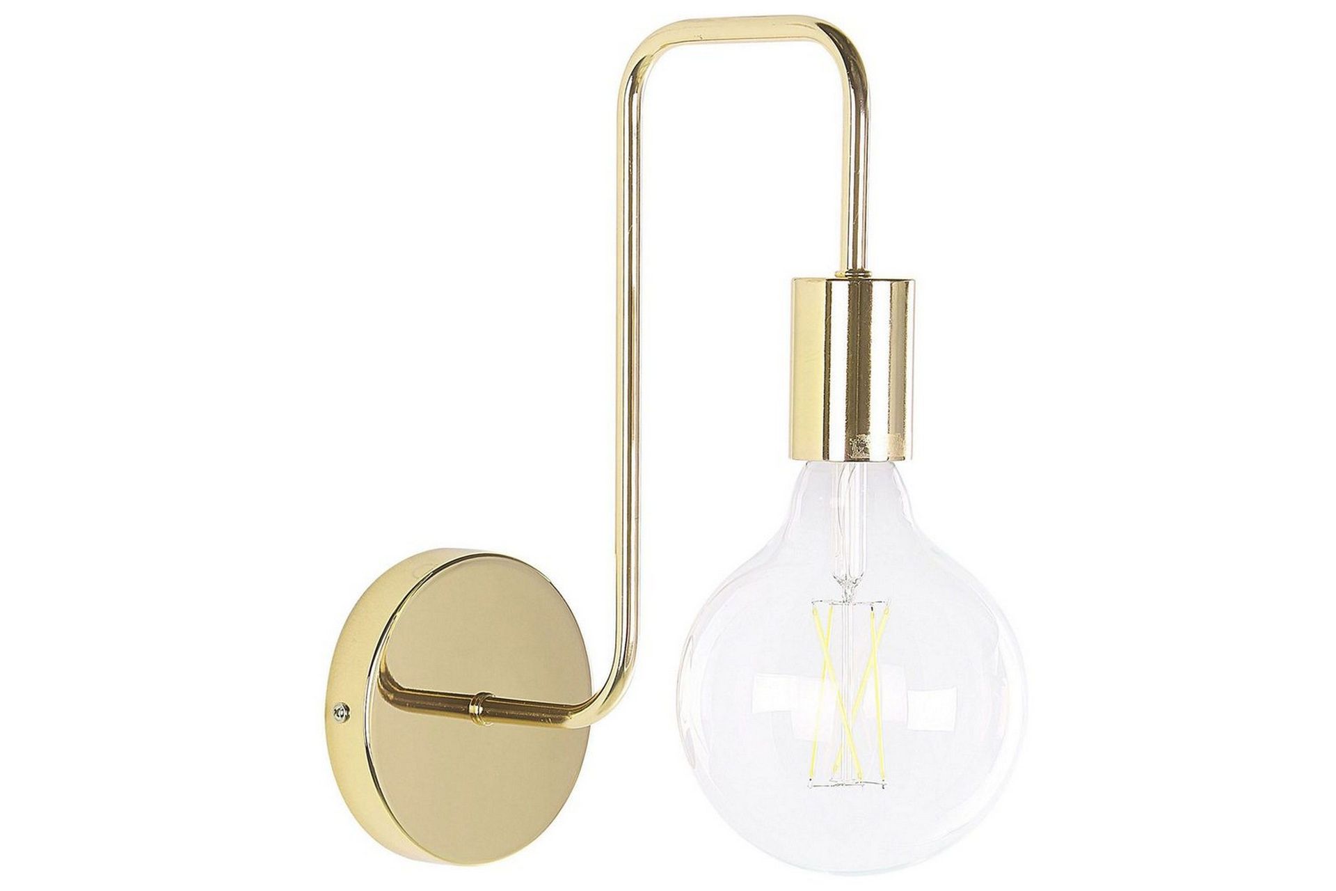 Savenay Vägglampa E27 - Guld