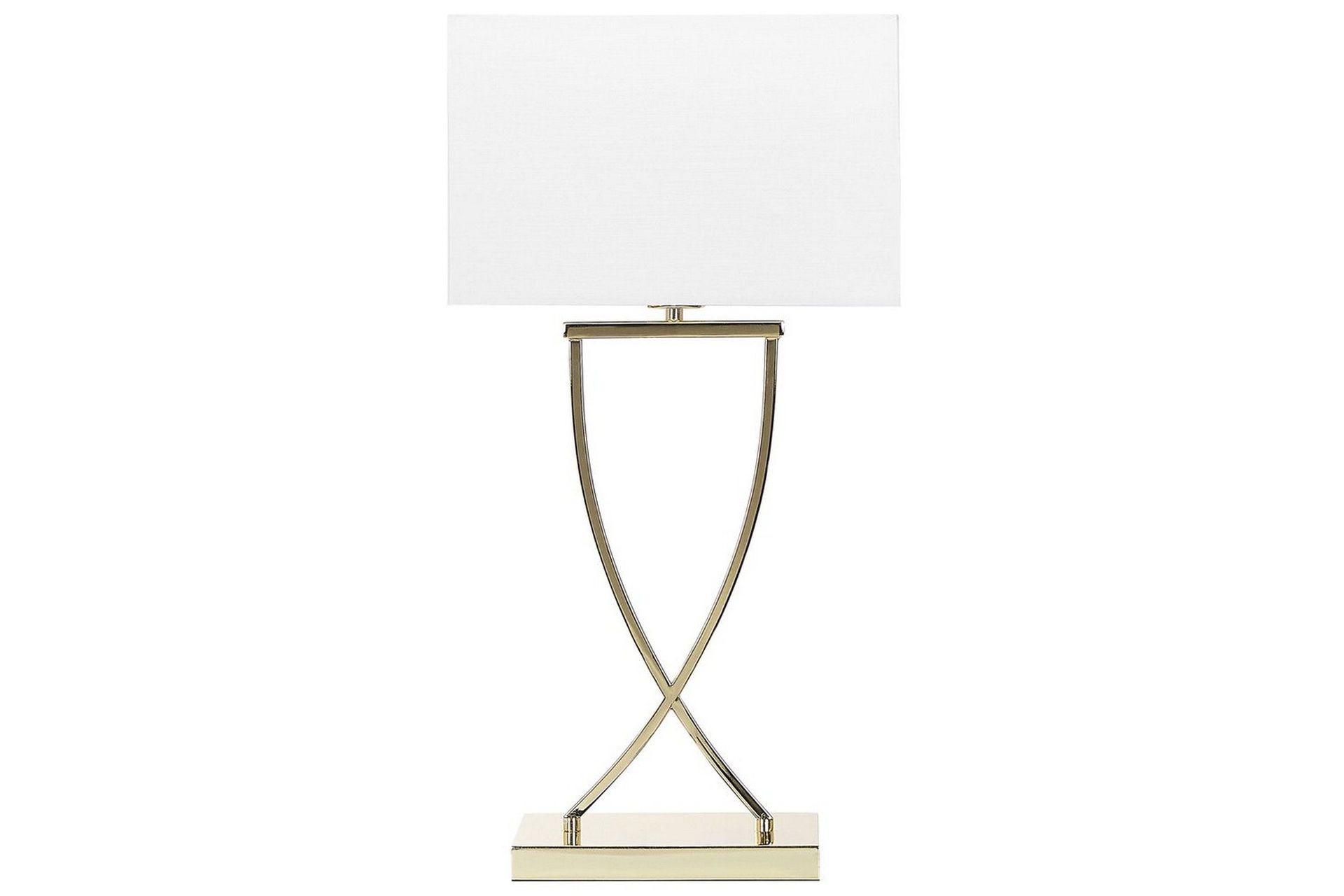 Sirene Bordslampa 62 cm E27 - Mässing/Vit