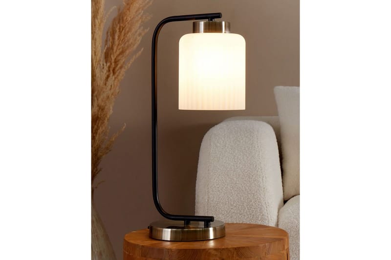 Skyrla Bordslampa 47 cm E27 - Svart/Vit - Belysning - Lampor & belysning inomhus - Bordslampa