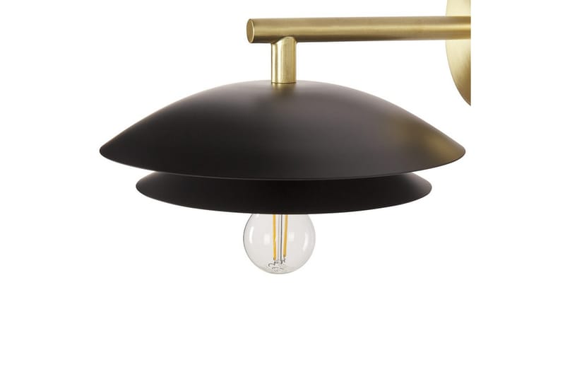 Solab Vägglampa E27 - Svart/Guld - Belysning - Lampor & belysning inomhus - Vägglampa - Väggarmatur