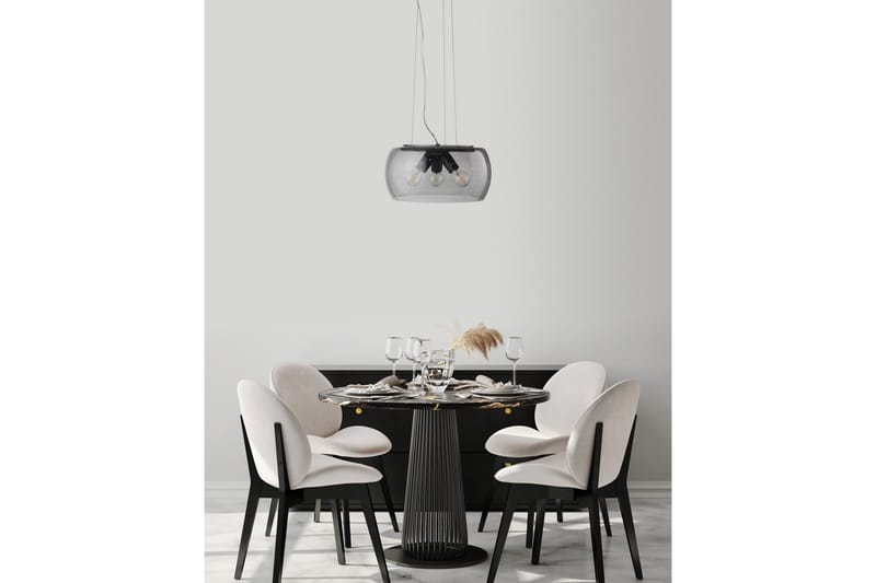 Hänglampa Valente 3xE27 Antracit - Antracit - Belysning - Lampor & belysning inomhus - Taklampa & takbelysning - Pendellampa & hänglampa