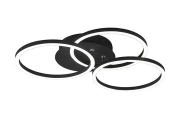 Circle LED Plafond mattsvart - Matt svart - Belysning - Lampor & belysning inomhus - Sovrumslampa - Taklampa sovrum