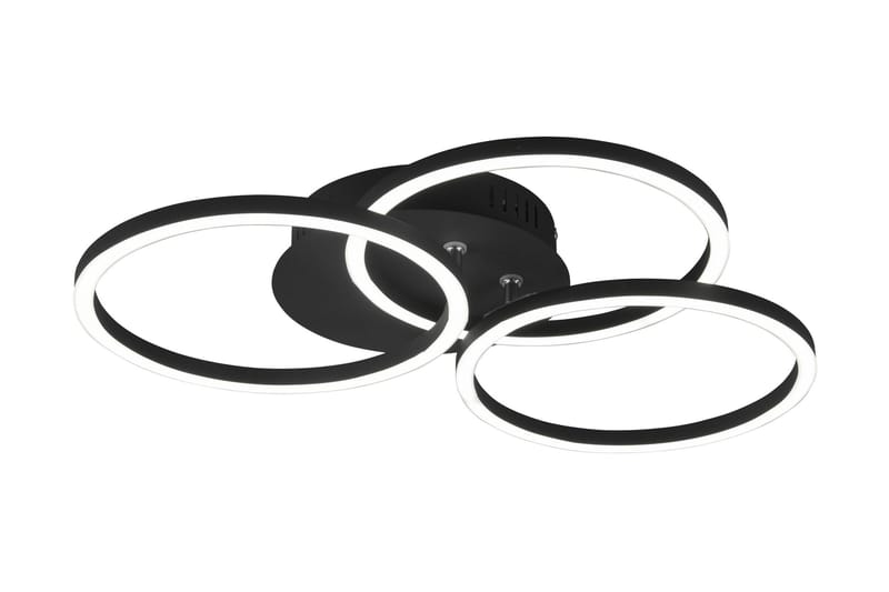 Circle LED Plafond mattsvart - Matt svart - Belysning - Lampor & belysning inomhus - Sovrumslampa - Taklampa sovrum