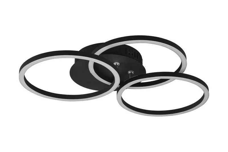Circle LED Plafond mattsvart - Matt svart - Belysning - Lampor & belysning inomhus - Sovrumslampa - Taklampa sovrum