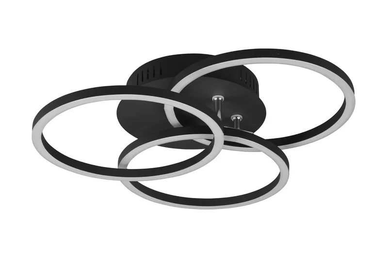 Circle LED Plafond mattsvart - Matt svart - Belysning - Lampor & belysning inomhus - Sovrumslampa - Taklampa sovrum