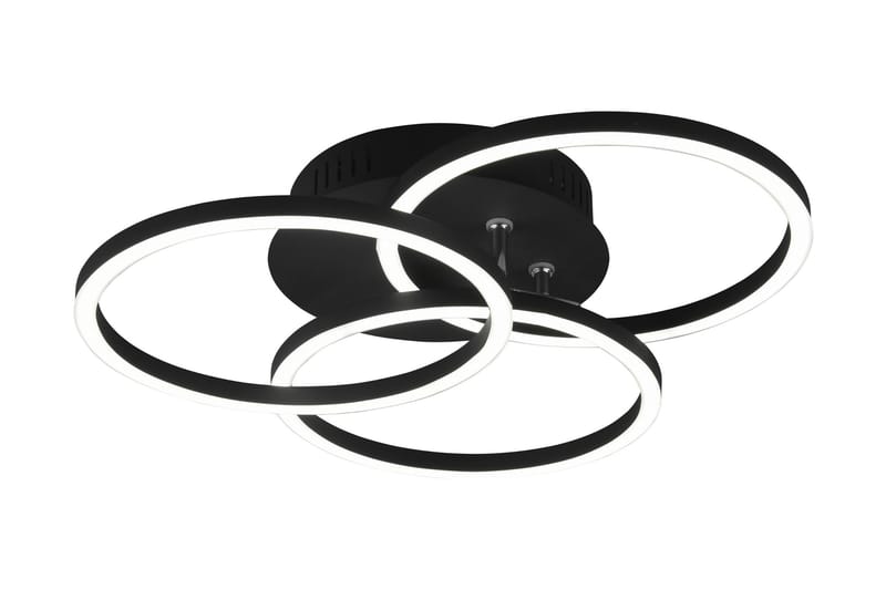 Circle LED Plafond mattsvart - Matt svart - Belysning - Lampor & belysning inomhus - Sovrumslampa - Taklampa sovrum